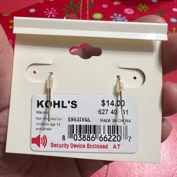 Bundle of LC Lauren Conrad Owl Earrings and Feather Necklace - Picture 3 of 5